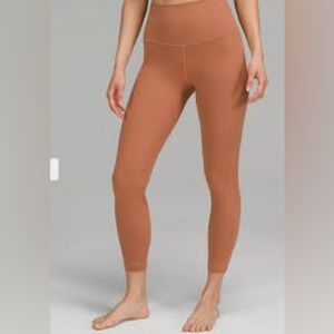 Lululemon Align High-Rise Pant 25" (Dusty Clay, 6)